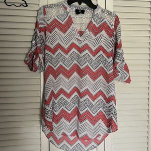 Beautiful V-Neck IZ Byer Women's Top